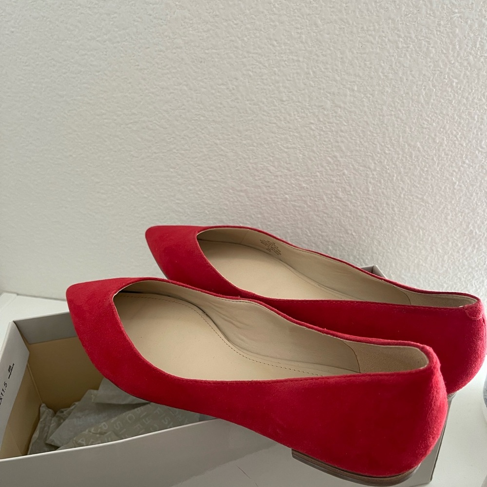 Marc Fisher Red Flats
